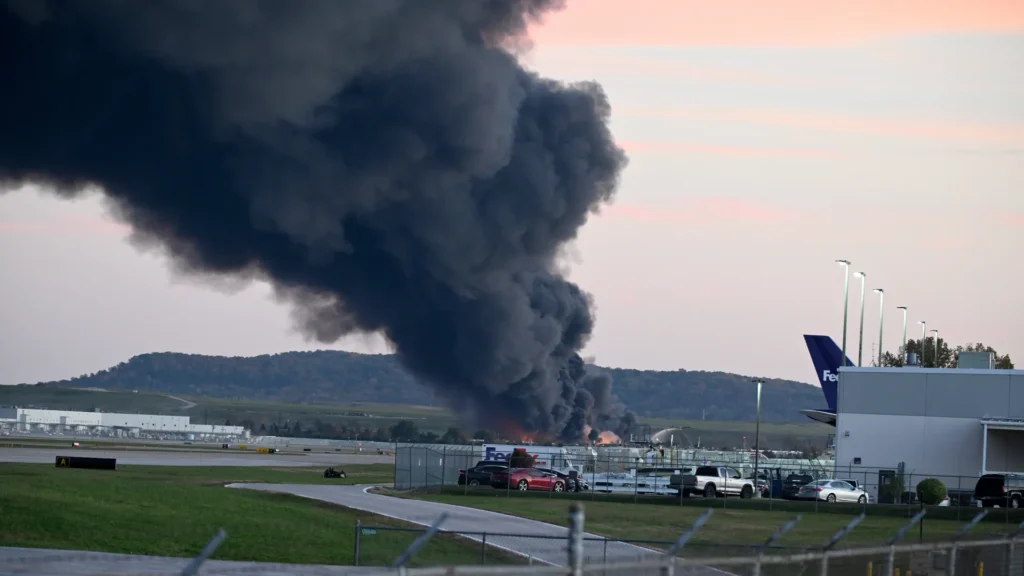 UPS Cargo Plane Crashes in Kentucky, Killing at Least Seven